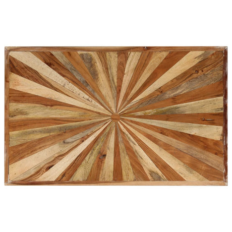 Coffee Table Solid Mango Wood 90X55X36 Cm