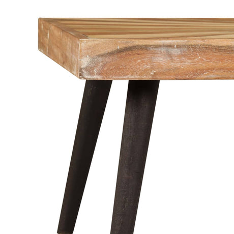 Coffee Table Solid Mango Wood 90X55X36 Cm
