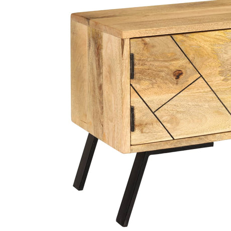 Tv Cabinet Solid Mango Wood 140X30X40 Cm