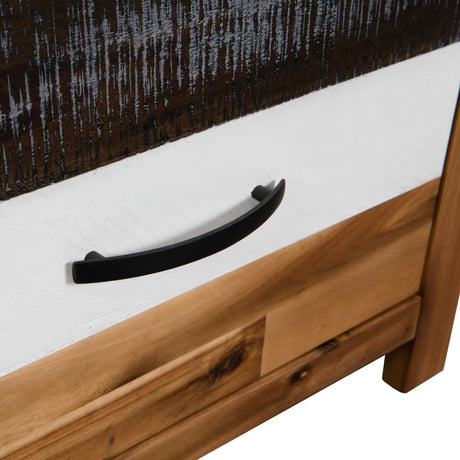 Coffee Table Solid Acacia Wood 90X50X37.5 Cm