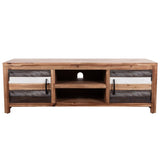 Tv Cabinet Solid Acacia Wood 120X35X40 Cm