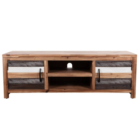 Tv Cabinet Solid Acacia Wood 120X35X40 Cm