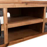 Tv Cabinet Solid Acacia Wood 120X35X40 Cm