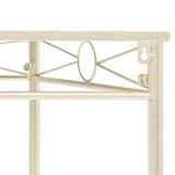 Side Table Vintage Style Metal 87x34x73 cm Gold