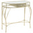 Side Table French Style Metal 82X39X76 Cm