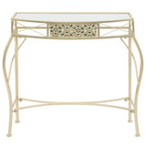 Side Table French Style Metal 82X39X76 Cm