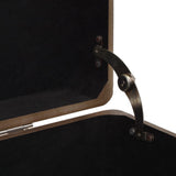 Storage Box Solid Fir Wood 91X52X40 Cm Brown
