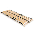 Slatted Bed Base Without Mattress With 28 Slats 7 Zones