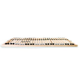 Slatted Bed Base without Mattress with 28 Slats 7 Zones 80x200 cm