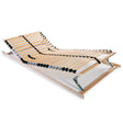 Slatted Bed Base Without Mattress With 28 Slats 7 Zones