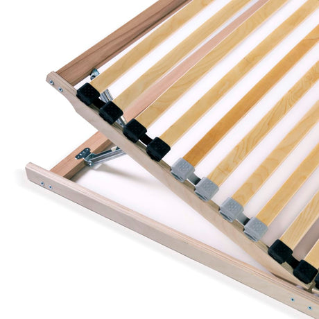 Slatted Bed Base Without Mattress With 28 Slats 7 Zones