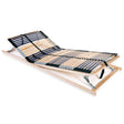 Slatted Bed Base Without Mattress With 42 Slats 7 Zones