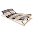 Slatted Bed Base Without Mattress With 42 Slats 7 Zones