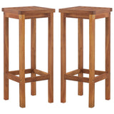 Bar Stools 8 Pcs Solid Wood Acacia