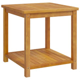 Side Table Solid Acacia Wood