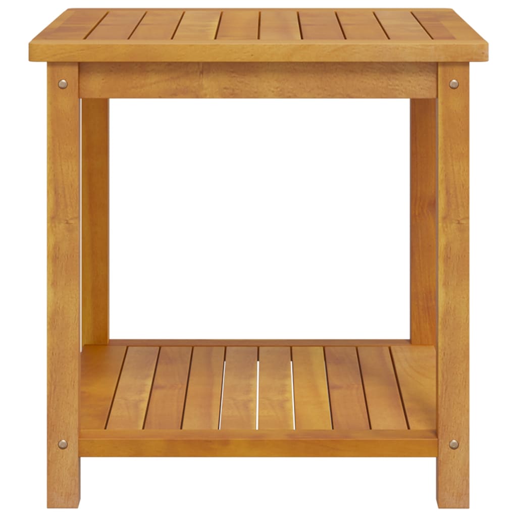 Side Table Solid Acacia Wood