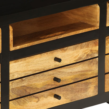 Tv Cabinet Solid Mango Wood 120X30X50 Cm