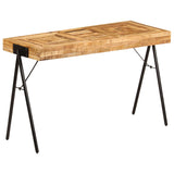 Writing Table Solid Mango Wood 118X50X75 Cm