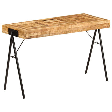 Writing Table Solid Mango Wood 118X50X75 Cm