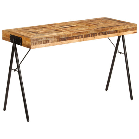 Writing Table Solid Mango Wood 118X50X75 Cm