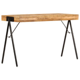 Writing Table Solid Mango Wood 118X50X75 Cm