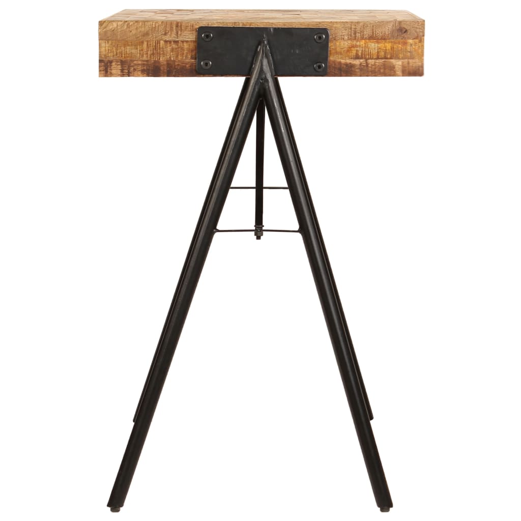Writing Table Solid Mango Wood 118X50X75 Cm