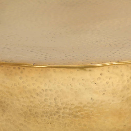 Coffee Table Hammered Aluminium