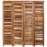 Room Divider Solid Reclaimed Wood 170 Cm