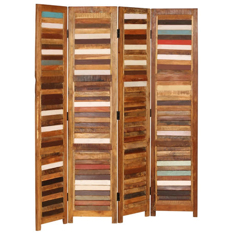 Room Divider Solid Reclaimed Wood 170 Cm