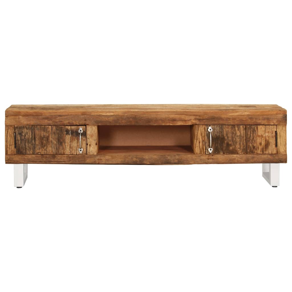Tv Stand Solid Reclaimed Wood 140X30X40 Cm