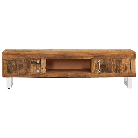 Tv Stand Solid Reclaimed Wood 140X30X40 Cm
