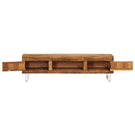 Tv Stand Solid Reclaimed Wood 140X30X40 Cm