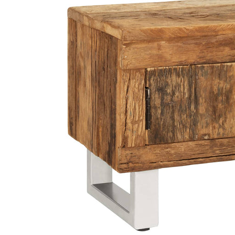 Tv Stand Solid Reclaimed Wood 140X30X40 Cm