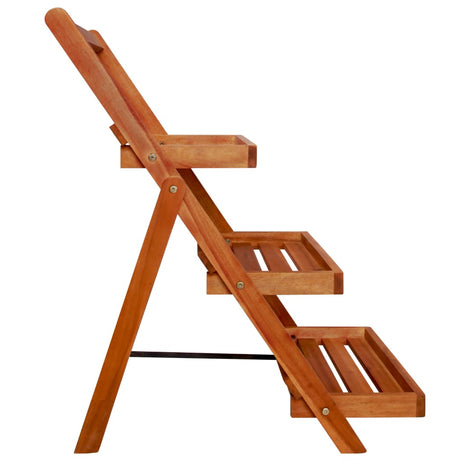 3-Tier Plant Stand 50X63X80 Cm Solid Acacia Wood