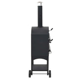 Charcoal Fired Outdoor Pizza Oven With Fireclay Stone