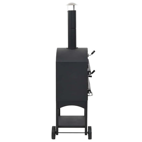 Charcoal Fired Outdoor Pizza Oven With Fireclay Stone