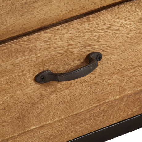 Tv Cabinet Solid Mango Wood 140X30X40 Cm