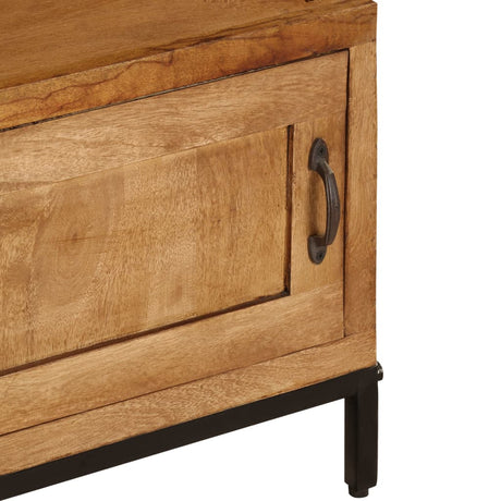 Tv Cabinet Solid Mango Wood 140X30X40 Cm