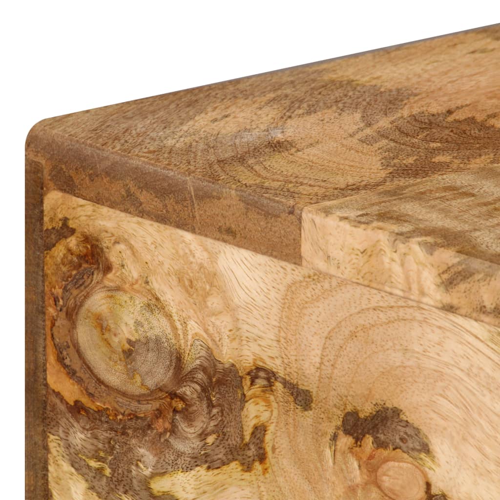 Writing Desk With Drawers Solid Mango Wood 110X50X76 Cm