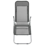 Folding Sun Loungers 2 Pcs Textilene