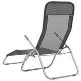 Folding Sun Loungers 2 Pcs Textilene