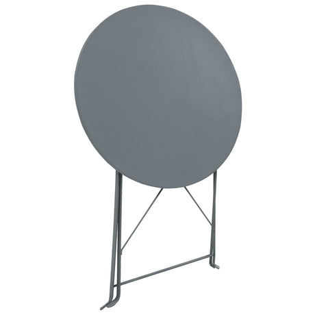 3 Piece Bistro Set Steel