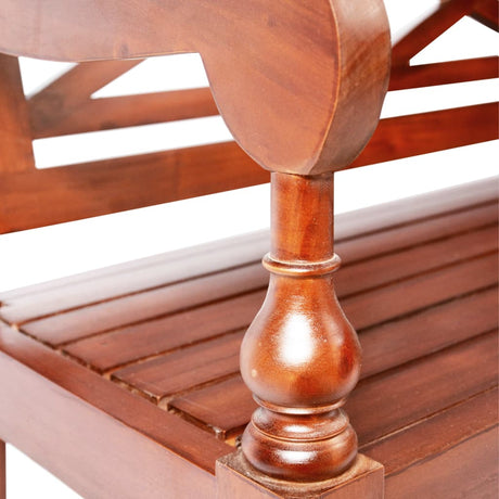 Batavia Chairs 2 Pcs Solid Mahogany Wood