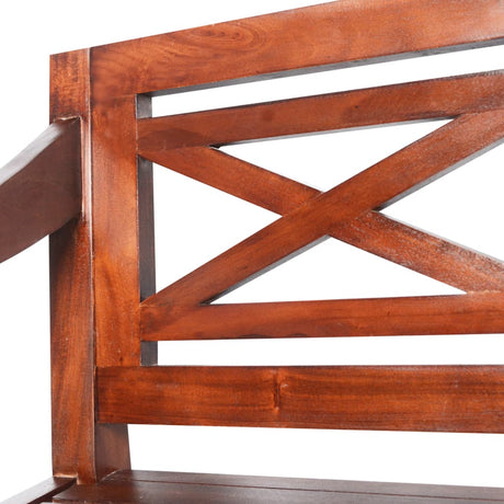 Batavia Chairs 2 Pcs Solid Mahogany Wood