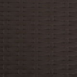 Folding Garden Chairs 4 Pcs Hdpe And Steel Brown