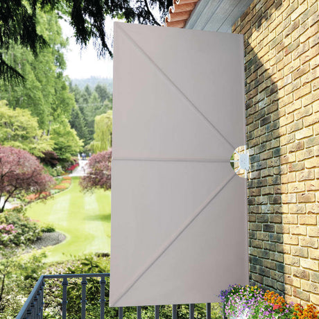 Collapsible Terrace Side Awning
