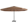 Garden Parasol With Aluminium Pole