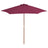 Garden Parasol With Wooden Pole 270 Cm