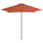 Garden Parasol With Wooden Pole 270 Cm