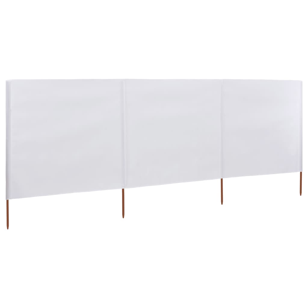 3-Panel Wind Screen Fabric Azure